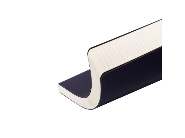 Ежедневник недатированный А5 «Megapolis Velvet Flex», Цвет синий нэйви