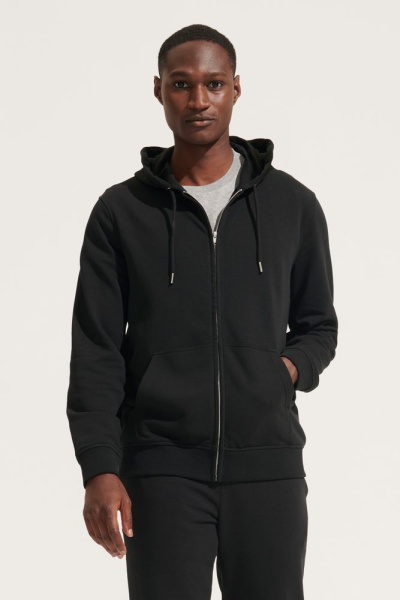 Толстовка унисекс Calipso, серый меланж, XS–3XL