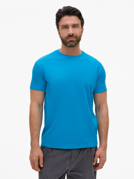 Футболка Imperial 190, ярко-бирюзовая, XS–5XL