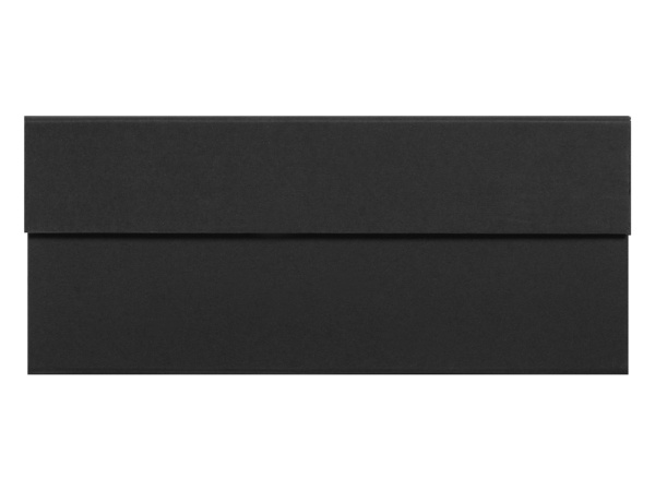 Коробка разборная с магнитным клапаном, Размер M, Цвет черный