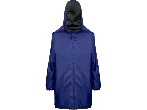 Дождевик «Bi-color» унисекс, Размер XL/2XL, Цвет синий классический/черный