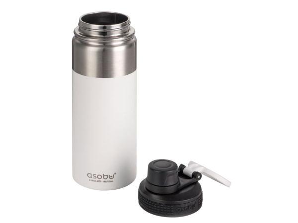 Вакуумная термобутылка «ALPINE FLASK», 530 мл, Цвет белый