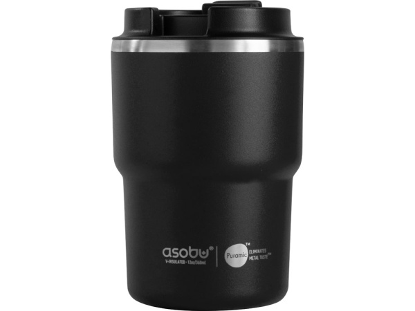 Вакуумная термокружка с керамическим покрытием «Coffee Express», 360 мл, Цвет черный