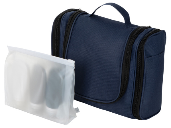 Набор для путешествий «On air», Цвет темно-синий, белый
