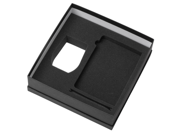 Подарочный набор "Color it" с блокнотом, пластиковой ручкой и термокружкой, Размер гибкая обложка, Цвет зеленое яблоко