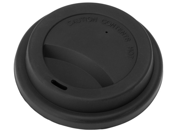 Стакан из бамбукового волокна «Café», Цвет серо-коричневый/черный