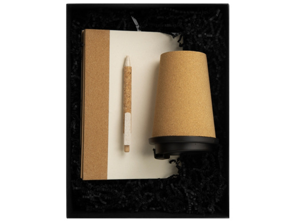 Подарочный набор «Corky set», Цвет коричневый