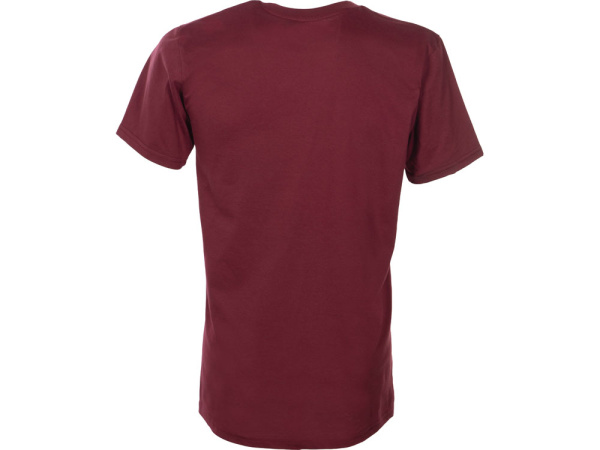 Футболка "Super club" мужская, Размер XS, Цвет красный бургунди