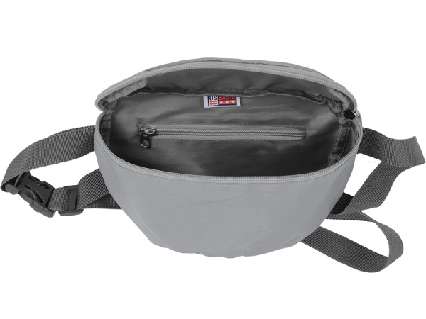 Светоотражающая сумка на пояс «Reflector», Цвет серебристый