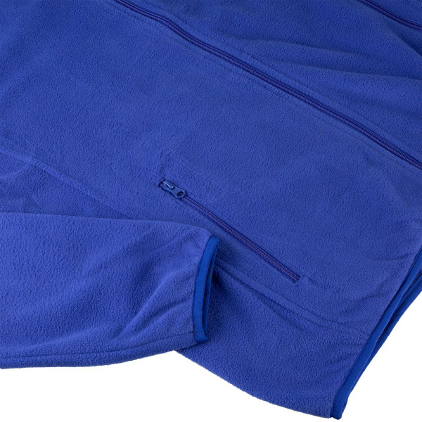 Куртка флисовая унисекс Nesse, синяя, XS–XXL