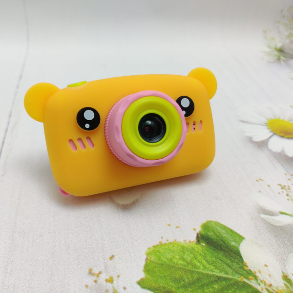 Детский фотоаппарат Zup Childrens Fun Camera со встроенной памятью и играми Мишка