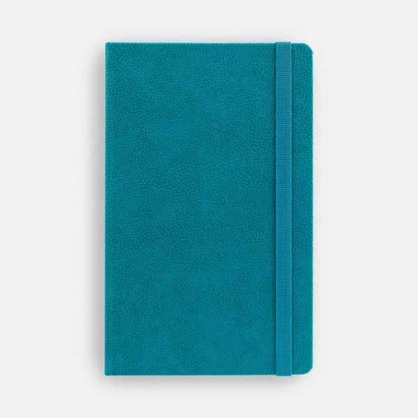 Ежедневник Nova, недатированный, бирюзовый, 13х21х1,7 см