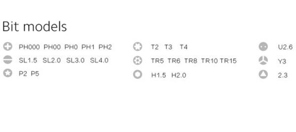 Отвертка аккумуляторная «Mi Cordless Precision Screwdriver Kit», Цвет черный