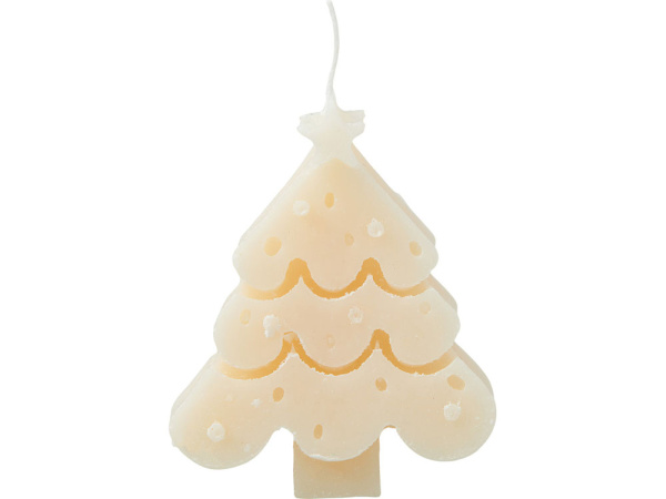 Свеча «Елочка», Цвет молочный