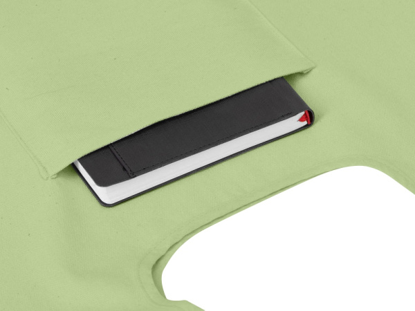 Сумка-шоппер «Revest» из переработанного хлопка 320 г/м2, Цвет зеленое яблоко