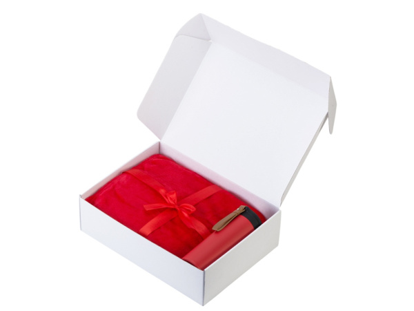 Подарочный набор «Cozy hygge» 2.0, Цвет красный