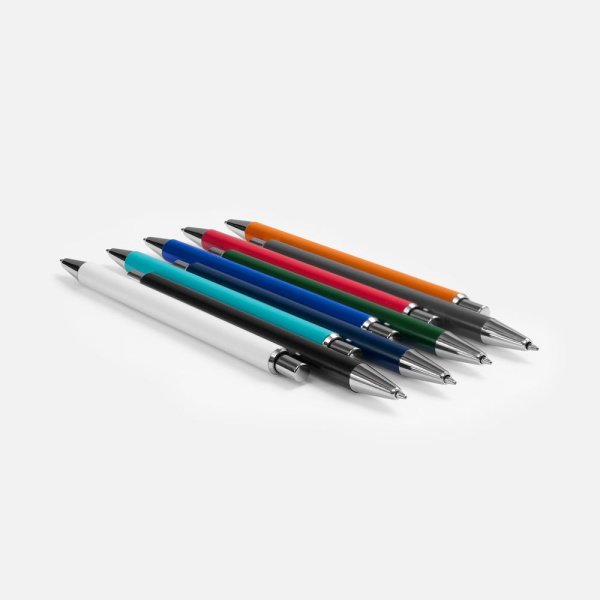 Ручка шариковая Slim Beam, бирюзовая, 14х0,9 см