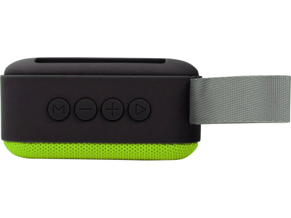 Портативная колонка «Otto», Цвет зеленое яблоко/черный