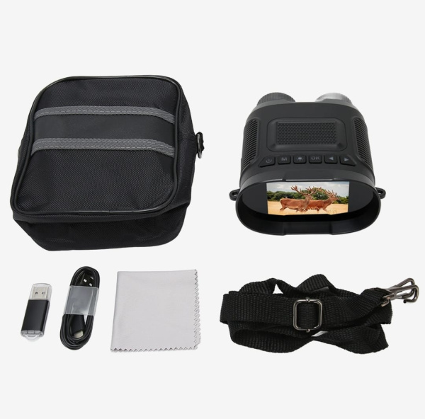 Тактический цифровой бинокль ночного видения NIGHT VISION с инфракрасной подсветкой