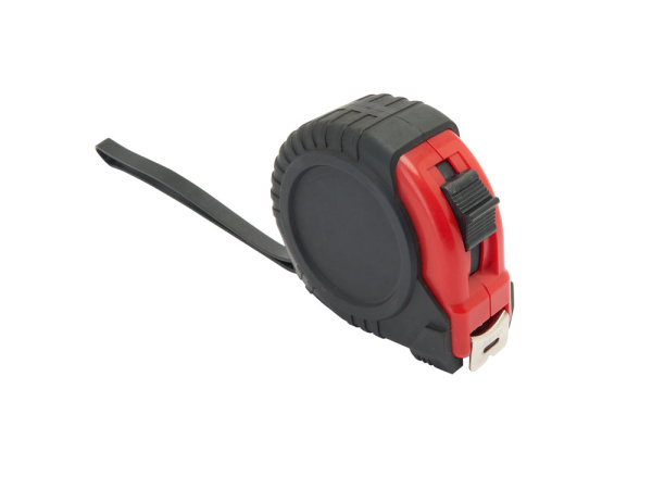 Рулетка RIVET, 3м, Цвет красный