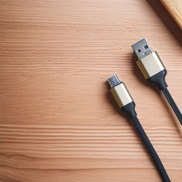 Кабель R12 USB Type-A - Micro, длина 1000мм, черный, Quick Charge / Надежность и высокая скорость зарядки