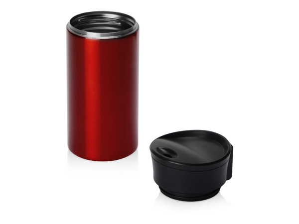 Вакуумная герметичная термокружка «Upgrade», тубус, Цвет красный
