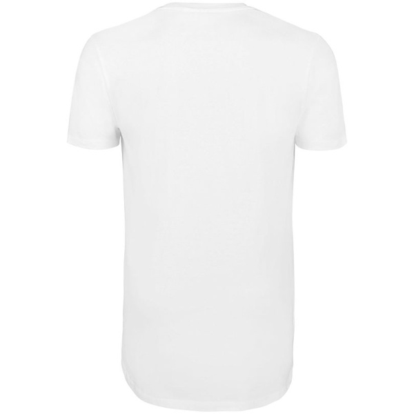 Футболка удлиненная Magnum, белая, XS–XXL