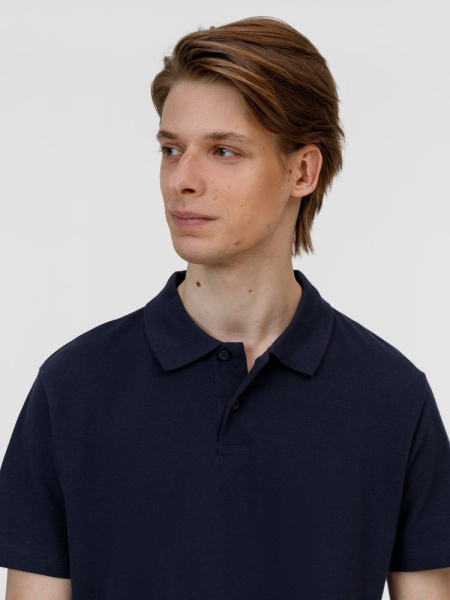 Рубашка поло унисекс Pulse, кобальт (темно-синяя), S–5XL
