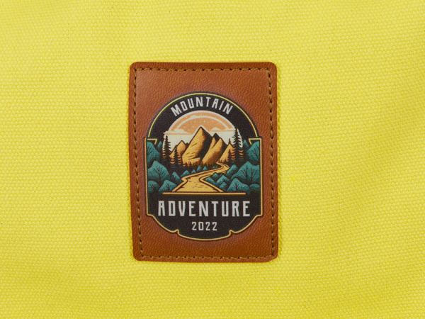 Рюкзак «Shammy» для ноутбука 15" с патчем, Цвет желтый