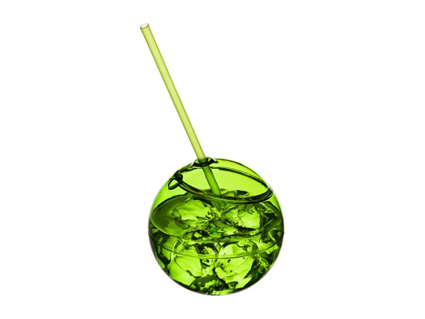 Емкость для питья «Fiesta» с трубочкой, Цвет лайм