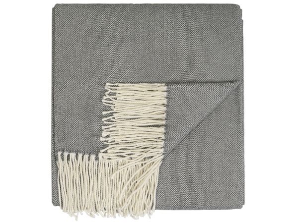 Плед акриловый «Dapple» 160 х 210 см, Цвет холодный серый