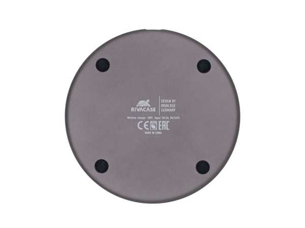 Беспроводное зарядное устройство VA4915, 10 Вт, Цвет серый