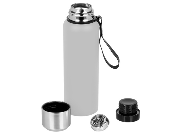 Вакуумный термос «Story», тубус, 800мл, Цвет серый, серебристый