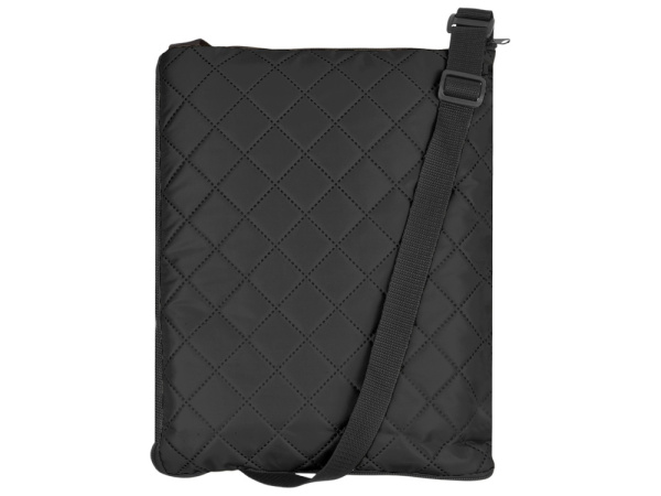 Плед для пикника «Ridge» 115 х 140 см, Цвет черный