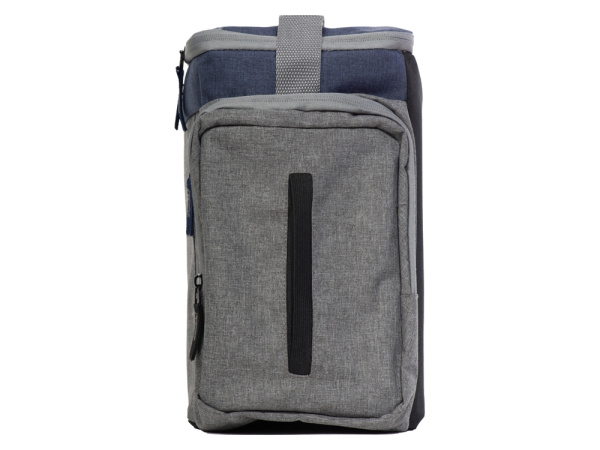 Сумка-холодильник «Festival XL», Цвет серый/синий