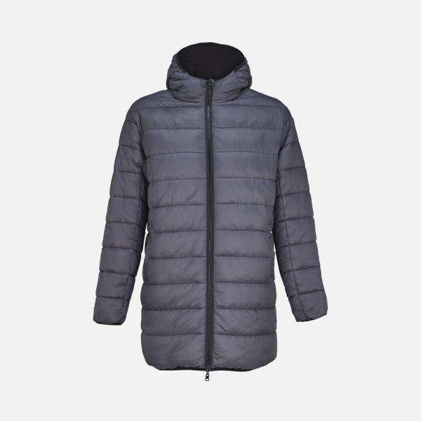 Куртка-парка унисекс Reverse, черная, XS–3XL