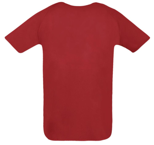 Футболка унисекс Sporty 140, красная, XXS–XXXL