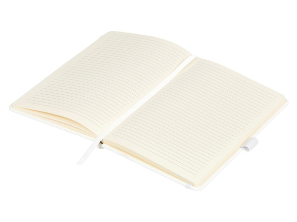 Блокнот A5 в твердой обложке «Softy 2.0», Цвет белый