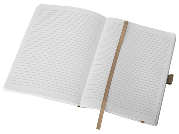 Блокнот из моющегося крафта и каменной бумаги А5 «Fleekstone», Цвет натуральный