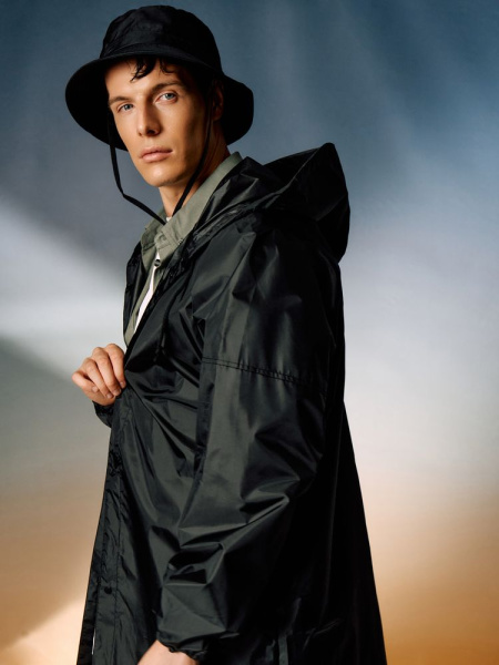 Дождевик унисекс Rainman, черный, XS–XXL