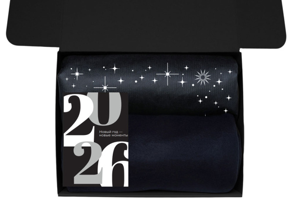 Подарочный набор «Re:Harmony» с палантином и термокружкой, Цвет красный