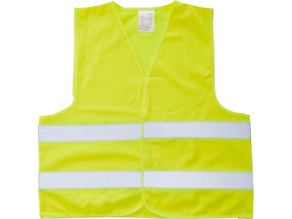 Защитный жилет «Watсh-out», Размер L-XL, Цвет неоновый желтый