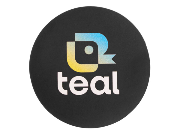 Патч «Круг», soft-touch, Цвет черный