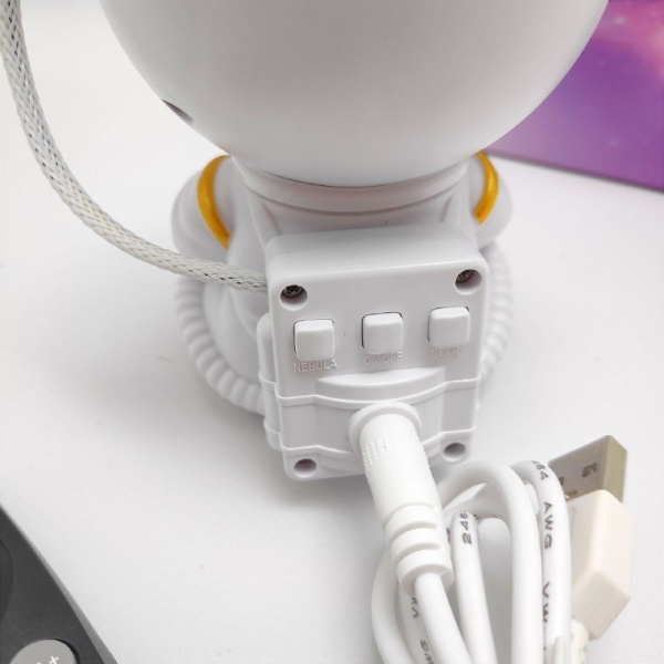 Ночник проектор игрушка Астронавт Astronaut Nebula Projector HR-F3 с пультом ДУ