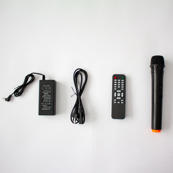 Мобильная акустическая система Eltronic WAVE 800 Watts арт. 20-03 с беспроводным микрофоном, LED-под