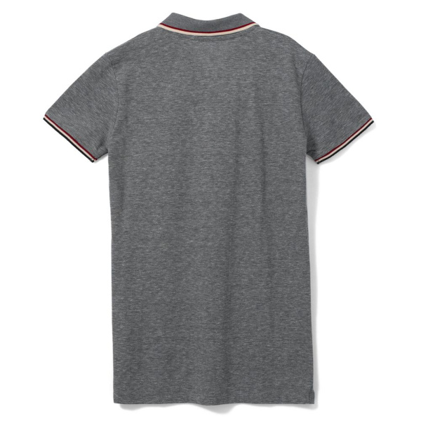 Рубашка поло женская Paname Women, черный меланж, S–XXL