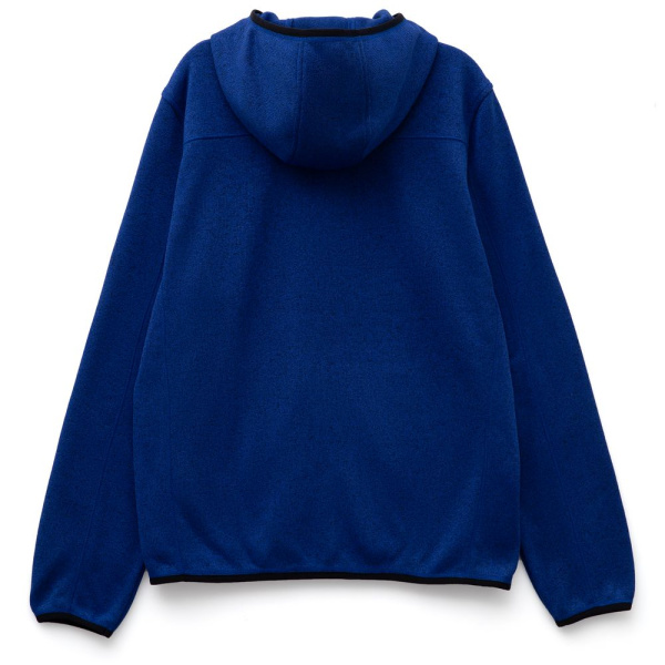 Куртка с капюшоном унисекс Gotland, синяя, S–XXL