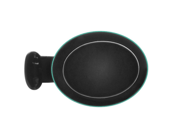 Металлическая шариковая ручка «Ellipse gum» soft touch с зеркальной гравировкой, Цвет бирюзовый