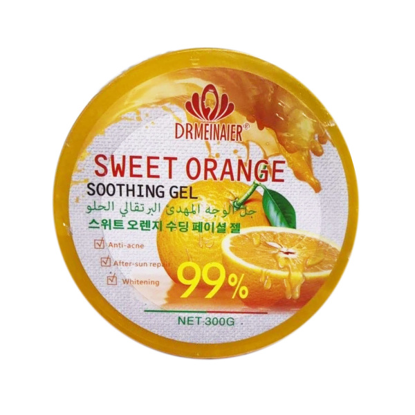 Гель универсальный для лица и тела с экстрактом сладкого апельсина DR MEINAIER Sweet Orange Soothing