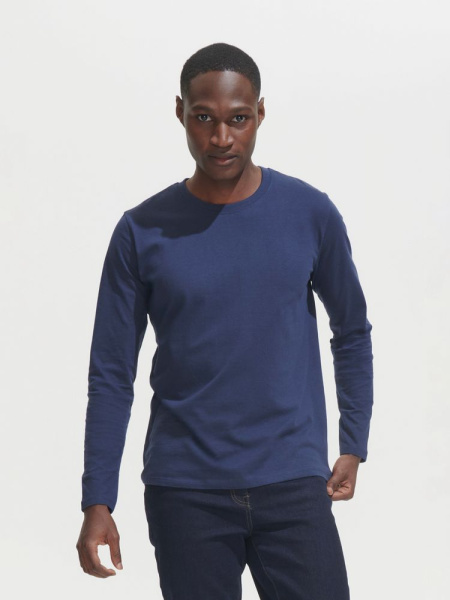 Футболка с длинным рукавом Imperial LSL Men, белая, S–4XL